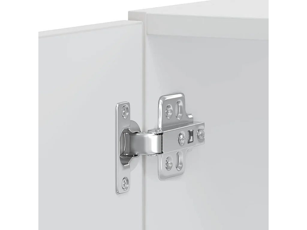 Armoires de four 2 pcs Porto blanc bois d'ingénierie