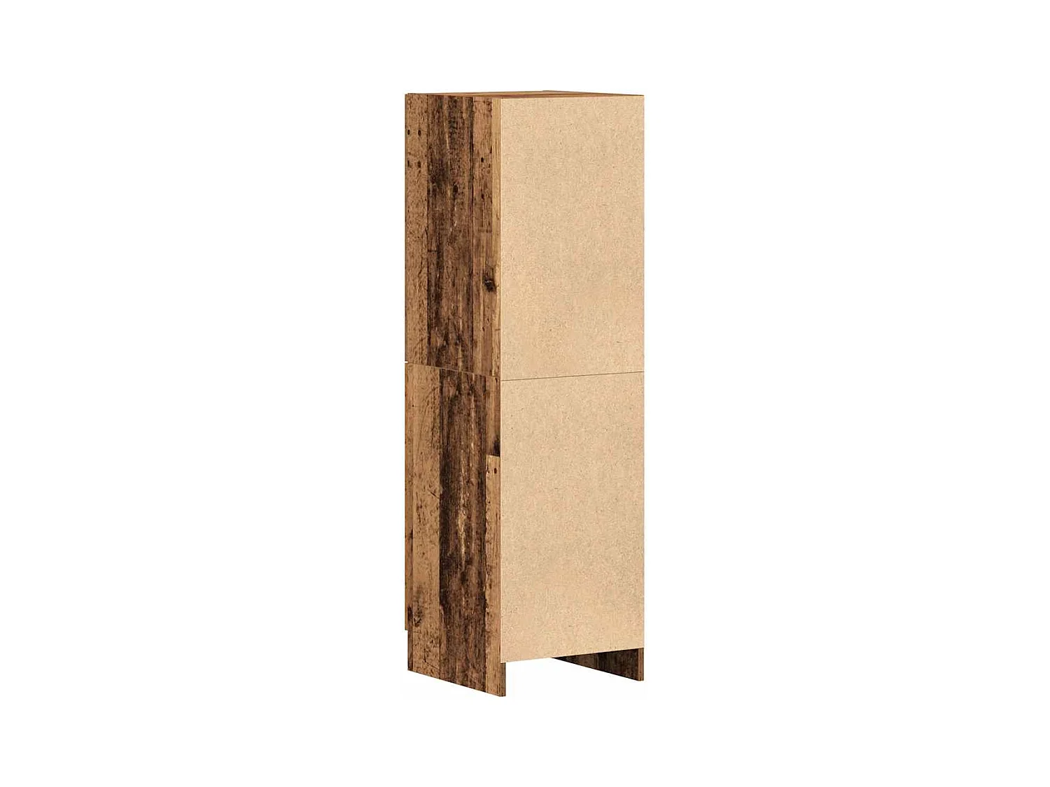 Armadietto Cucina Legno Antico 38x41,5x131,5 cm in Legno