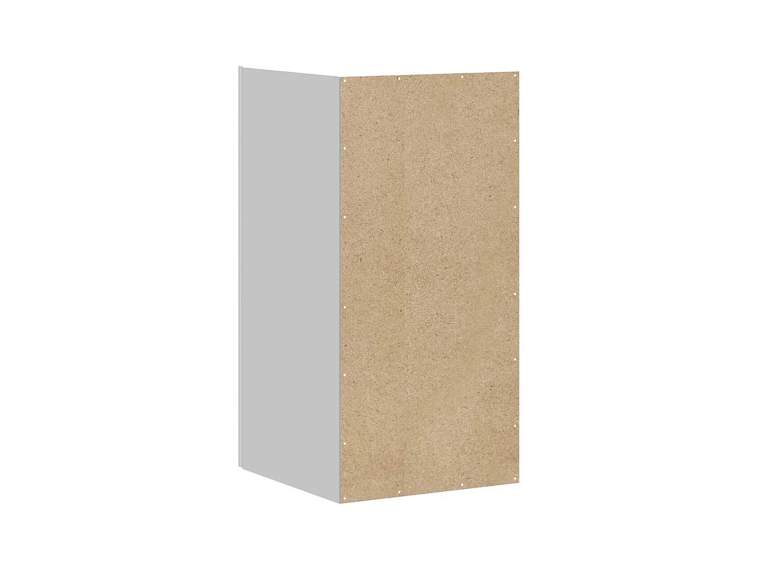 Armoire murale de cuisine Kalmar blanc bois d'ingénierie