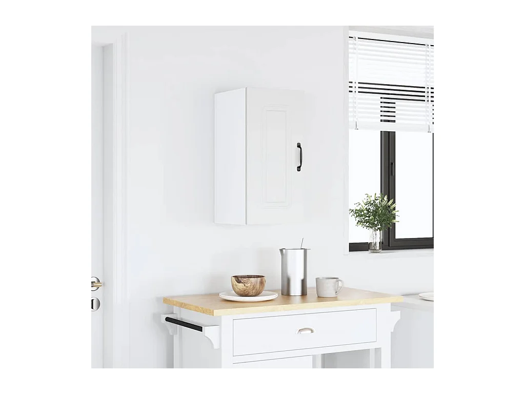 Pensile da Cucina Kalmar Bianco in Legno Multistrato