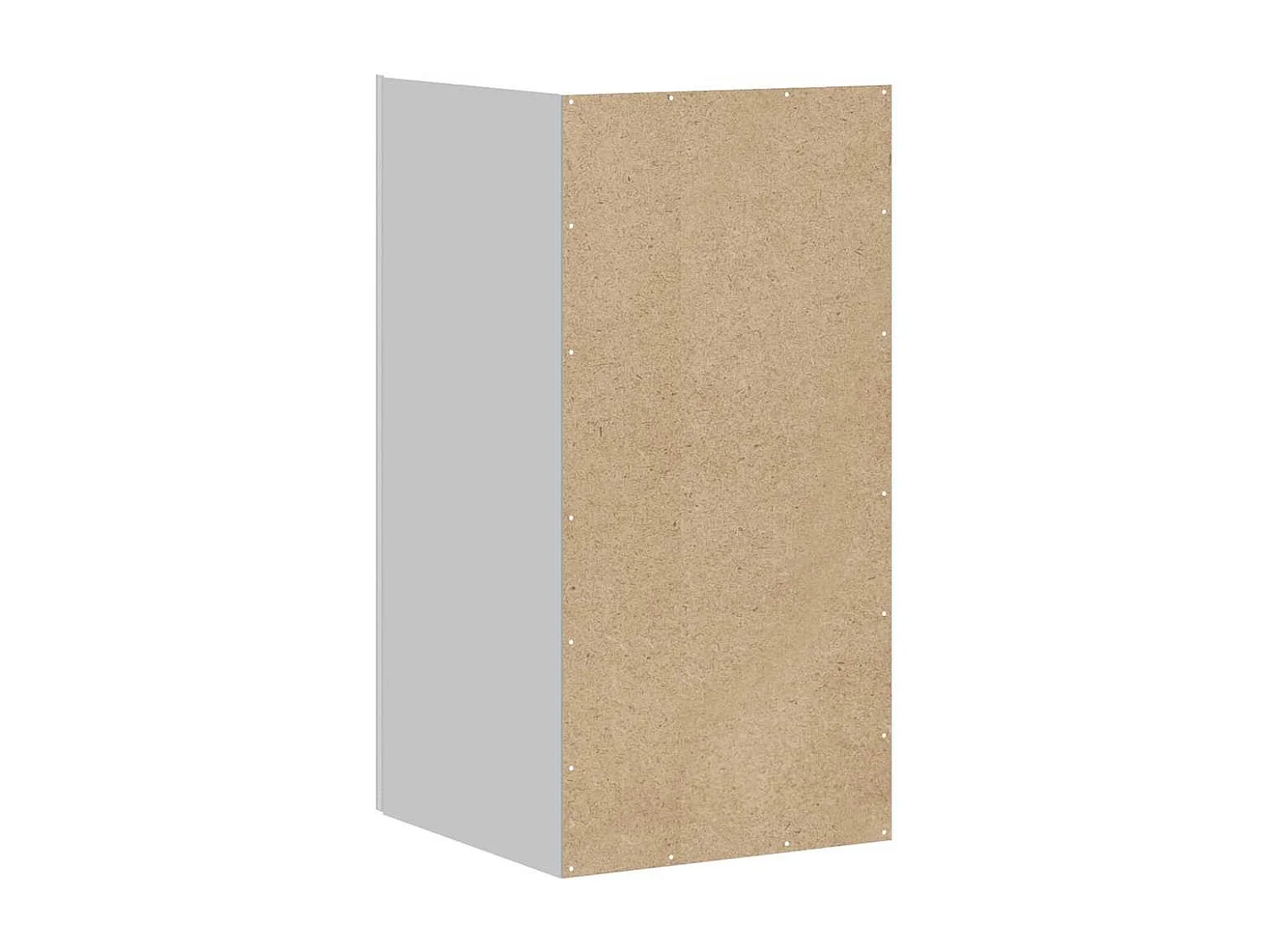 Armoire murale de cuisine Kalmar blanc bois d'ingénierie