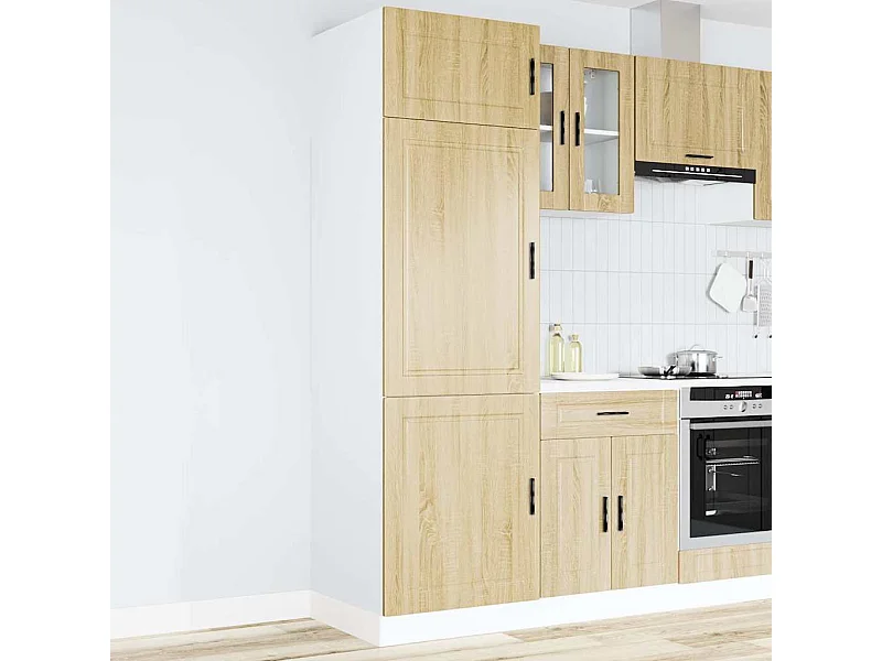 Armadio da Cucina Porto Rovere Sonoma in Legno Multistrato