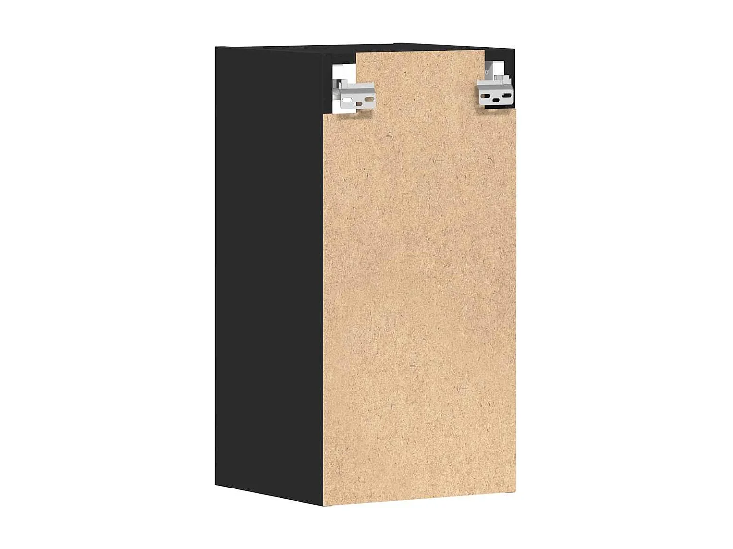 Armoire suspendue "Riga" Noir 30 x 29,5 x 60 cm Bois d'ingénierie