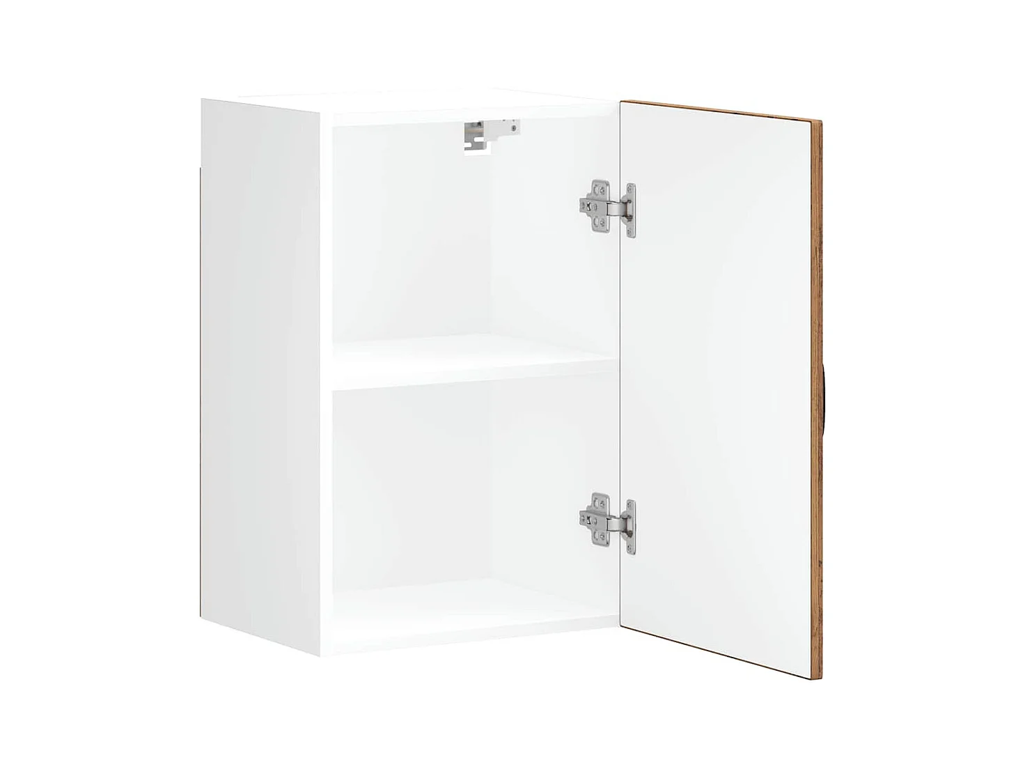 Keukenwandkast Kalmar bewerkt hout oud houtkleurig