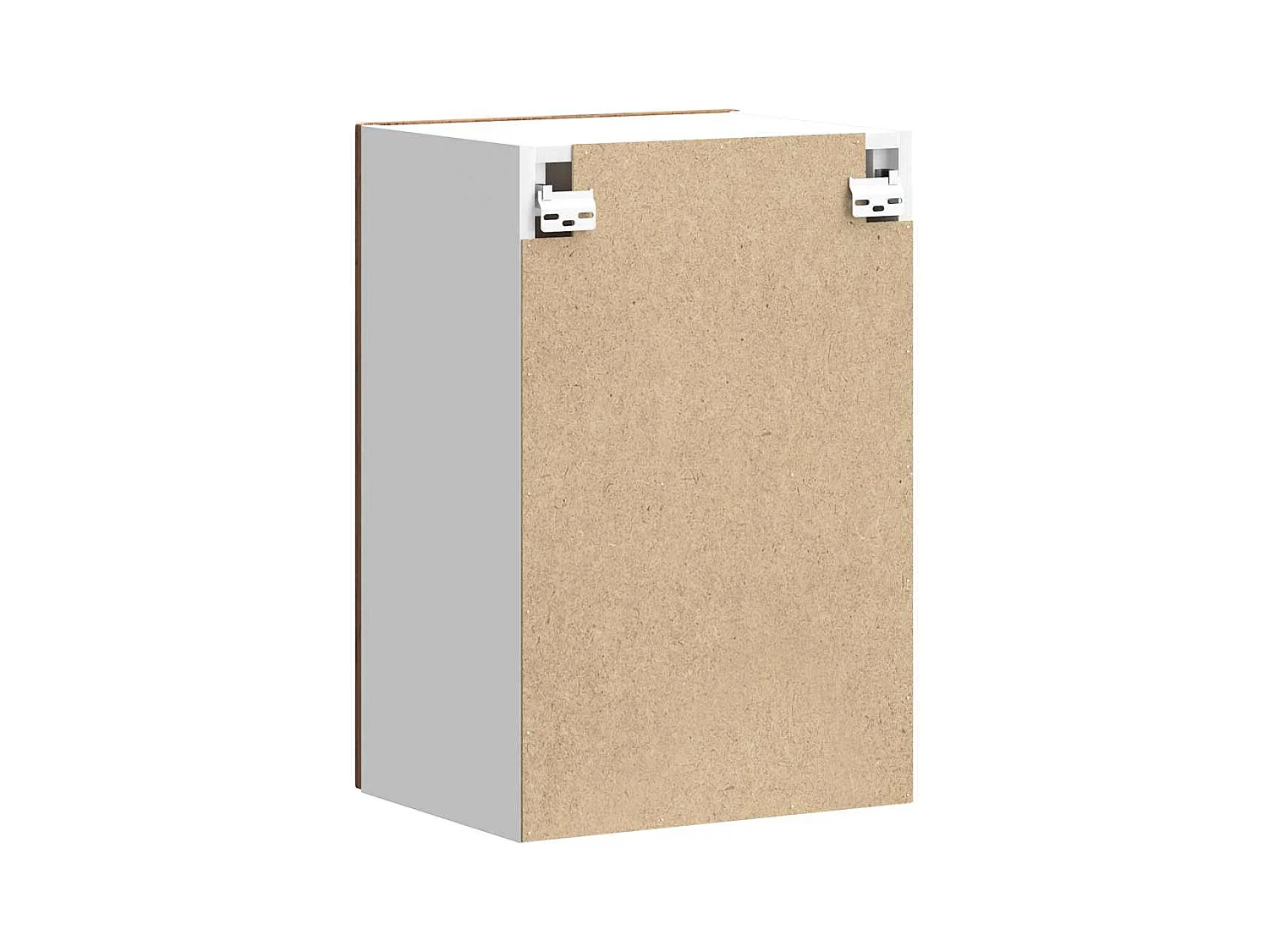 Keukenwandkast Kalmar bewerkt hout oud houtkleurig