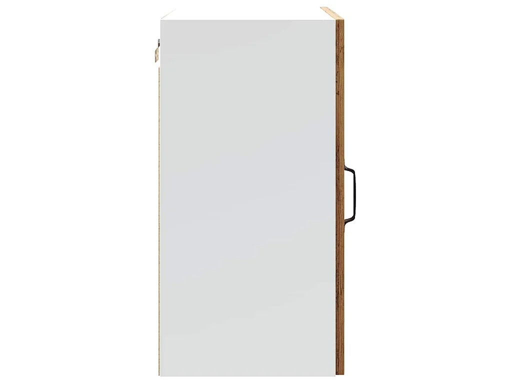 Armoire murale de cuisine Kalmar vieux bois bois d'ingénierie