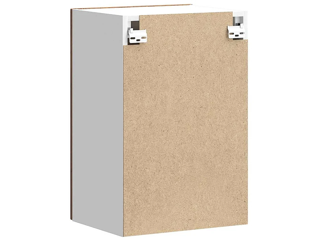 Armoire murale de cuisine Kalmar vieux bois bois d'ingénierie
