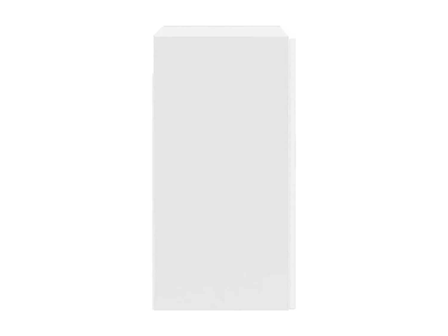 Armoire murale de cuisine avec porte en verre Porto blanc