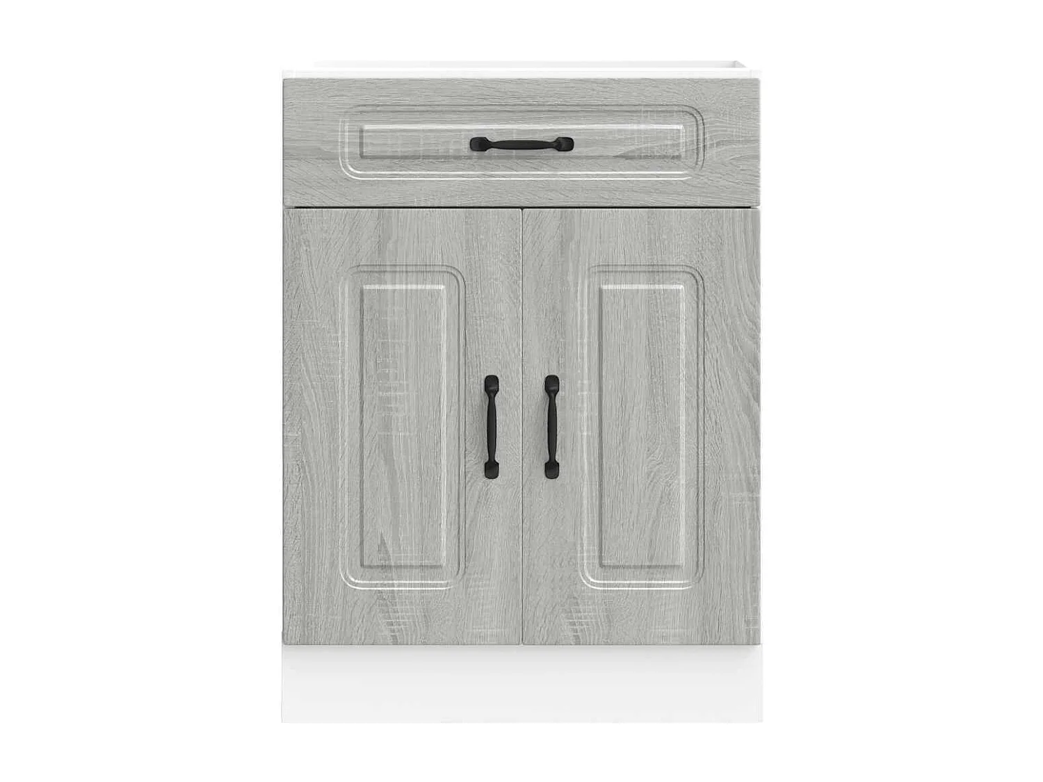 Küchenunterschrank Kalmar Grau Sonoma Holzwerkstoff