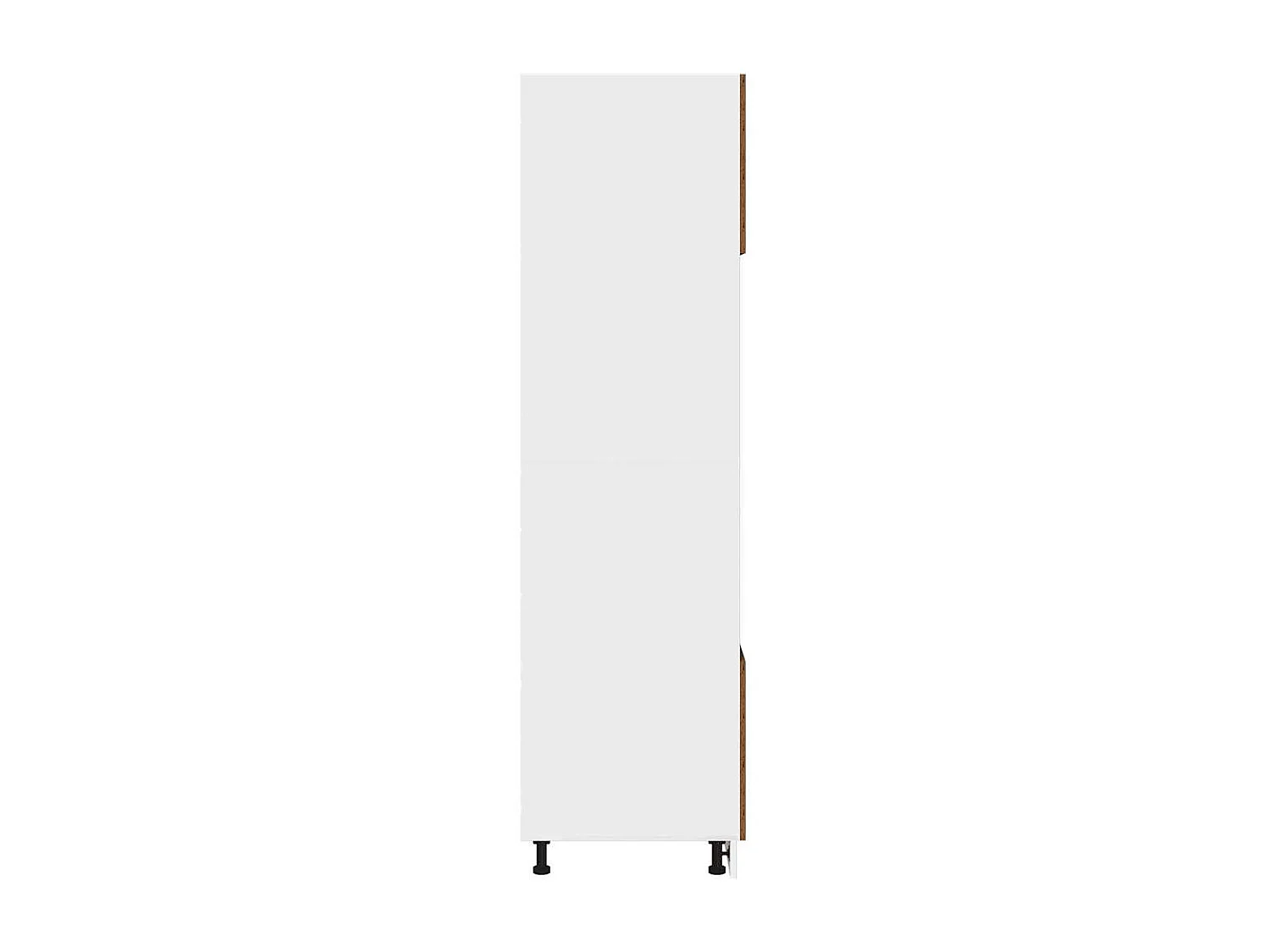 Mikrowellenschrank Lyon Altholz-Optik 60x57x207 cm Holzwerkstoff