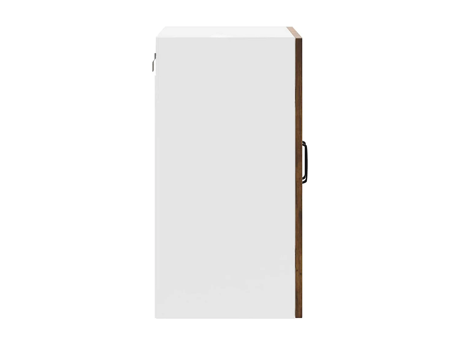 Armoire murale de cuisine avec porte vitrée "Kalmar" Bois d'ingénierie ancien