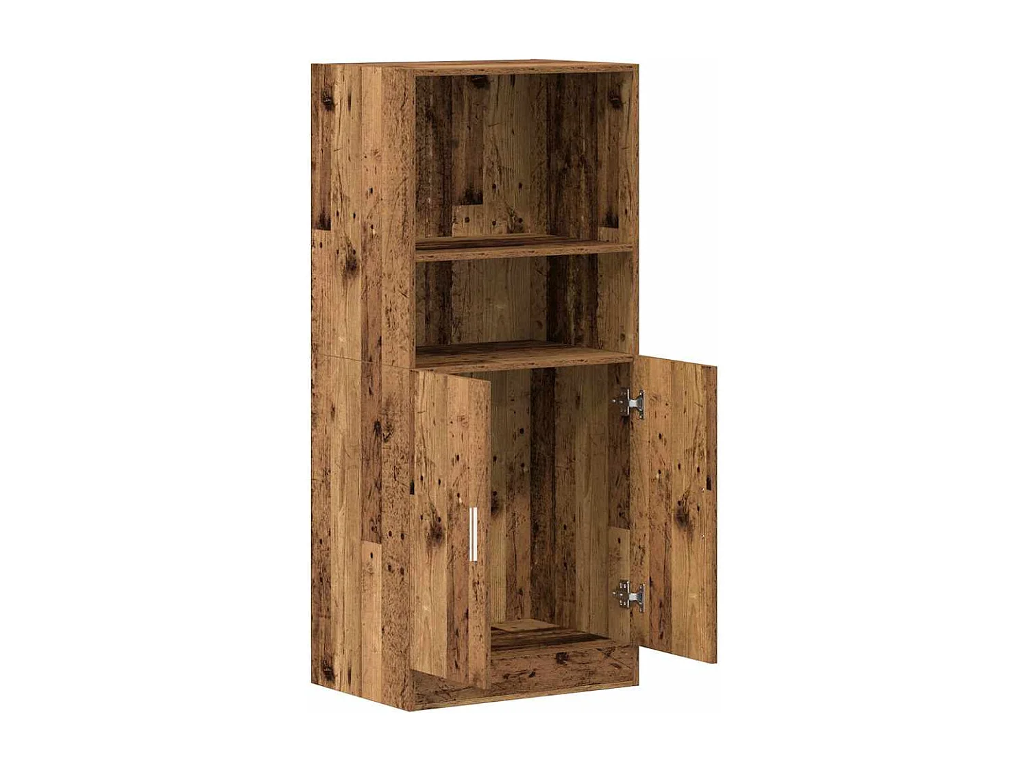 Armoire de cuisine vieux bois 57x41,5x131,5 cm bois ingénierie