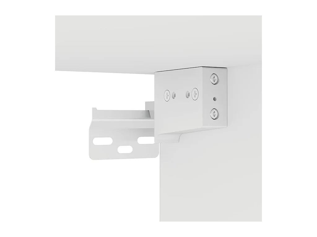 Hängeschrank Riga Weiß 20x29,5x60 cm Holzwerkstoff