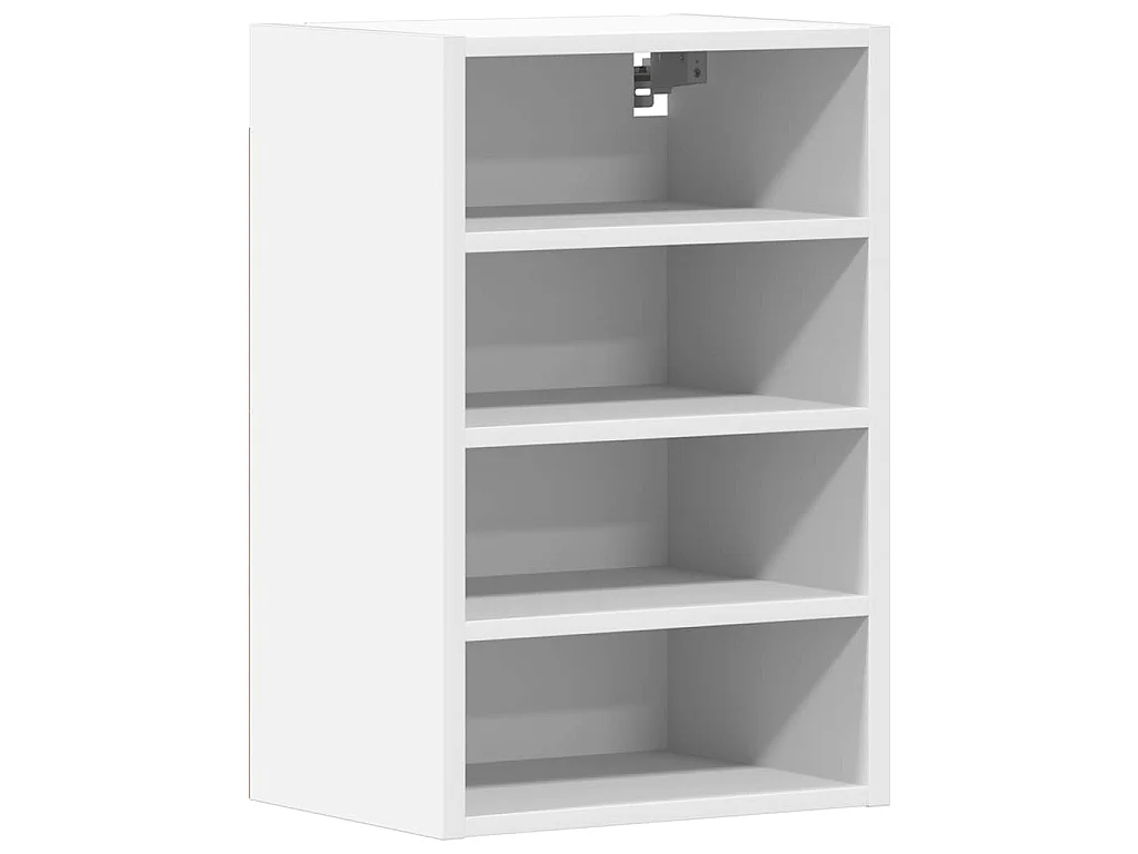 Armoire suspendue "Riga" Blanc 40 x 29,5 x 60 cm Bois d'ingénierie