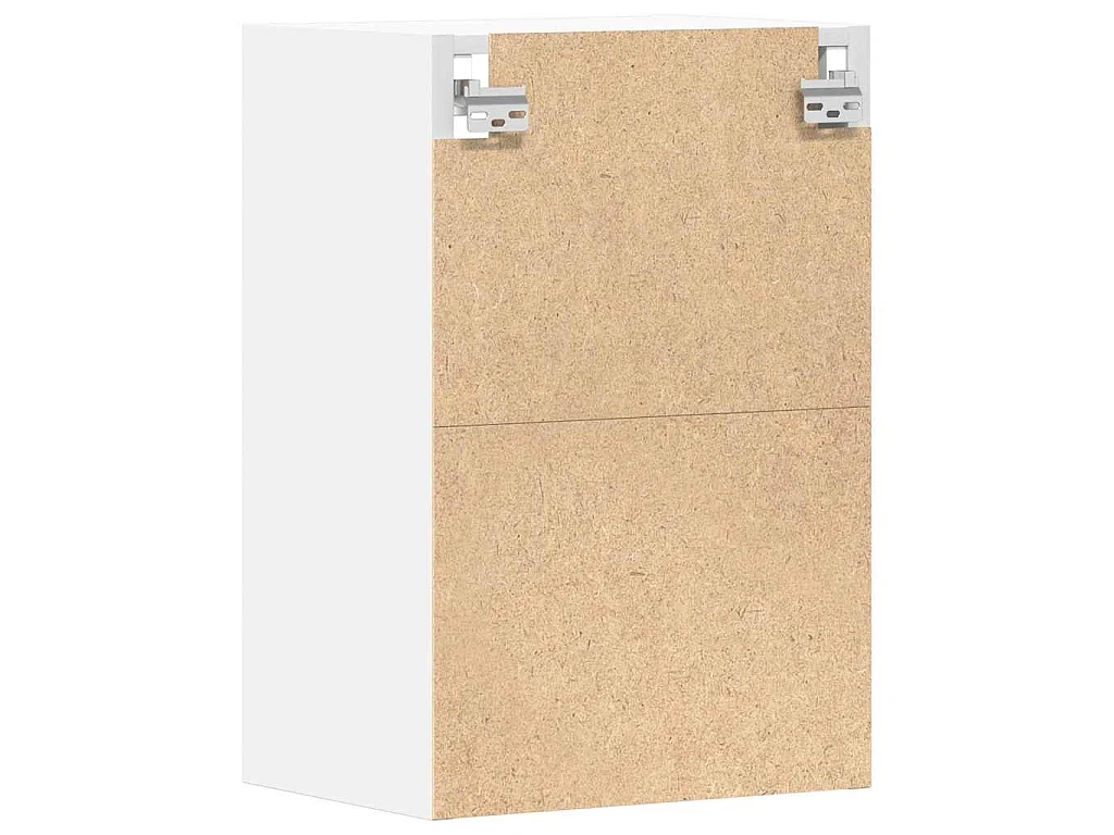 Armoire suspendue "Riga" Blanc 40 x 29,5 x 60 cm Bois d'ingénierie