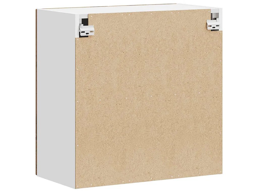 Armoire murale de cuisine Kalmar vieux bois bois d'ingénierie