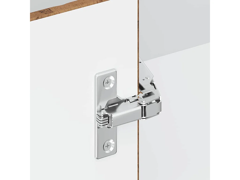 Armoire d'angle murale de cuisine Porto vieux bois