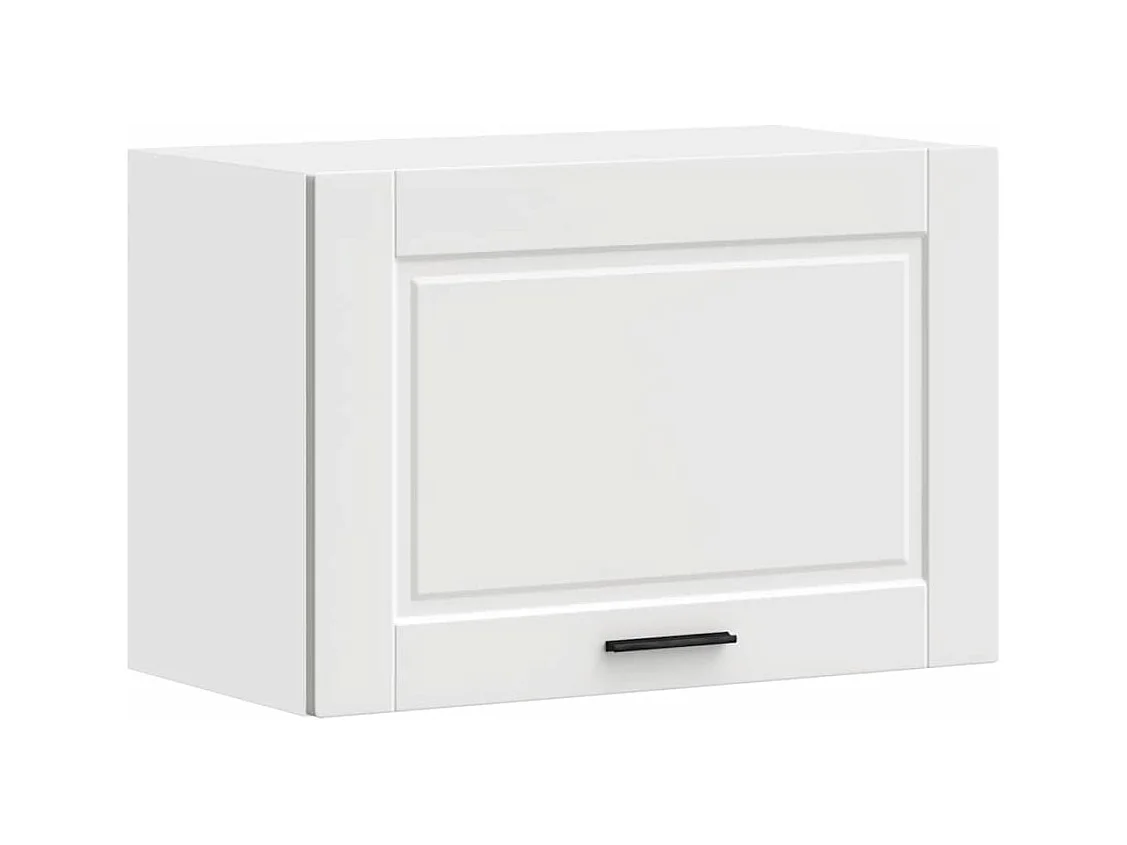 Armoire murale de cuisine Porto blanc bois d'ingénierie