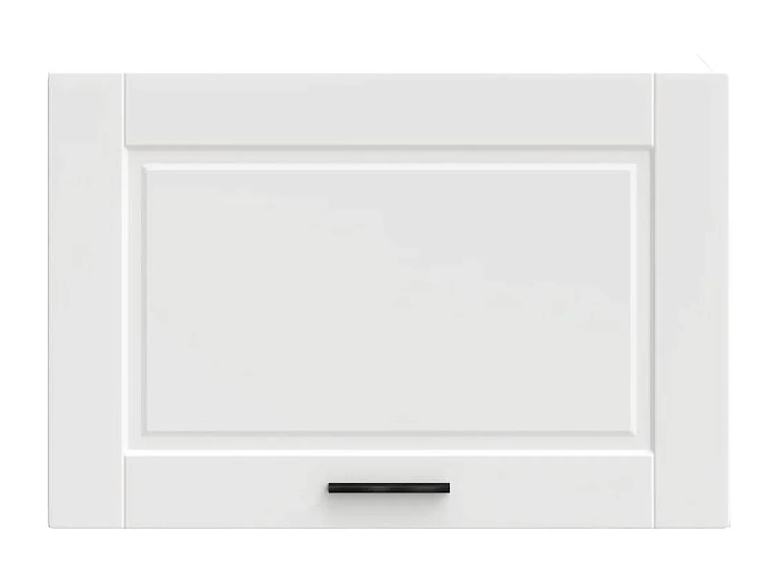 Armoire murale de cuisine Porto blanc bois d'ingénierie