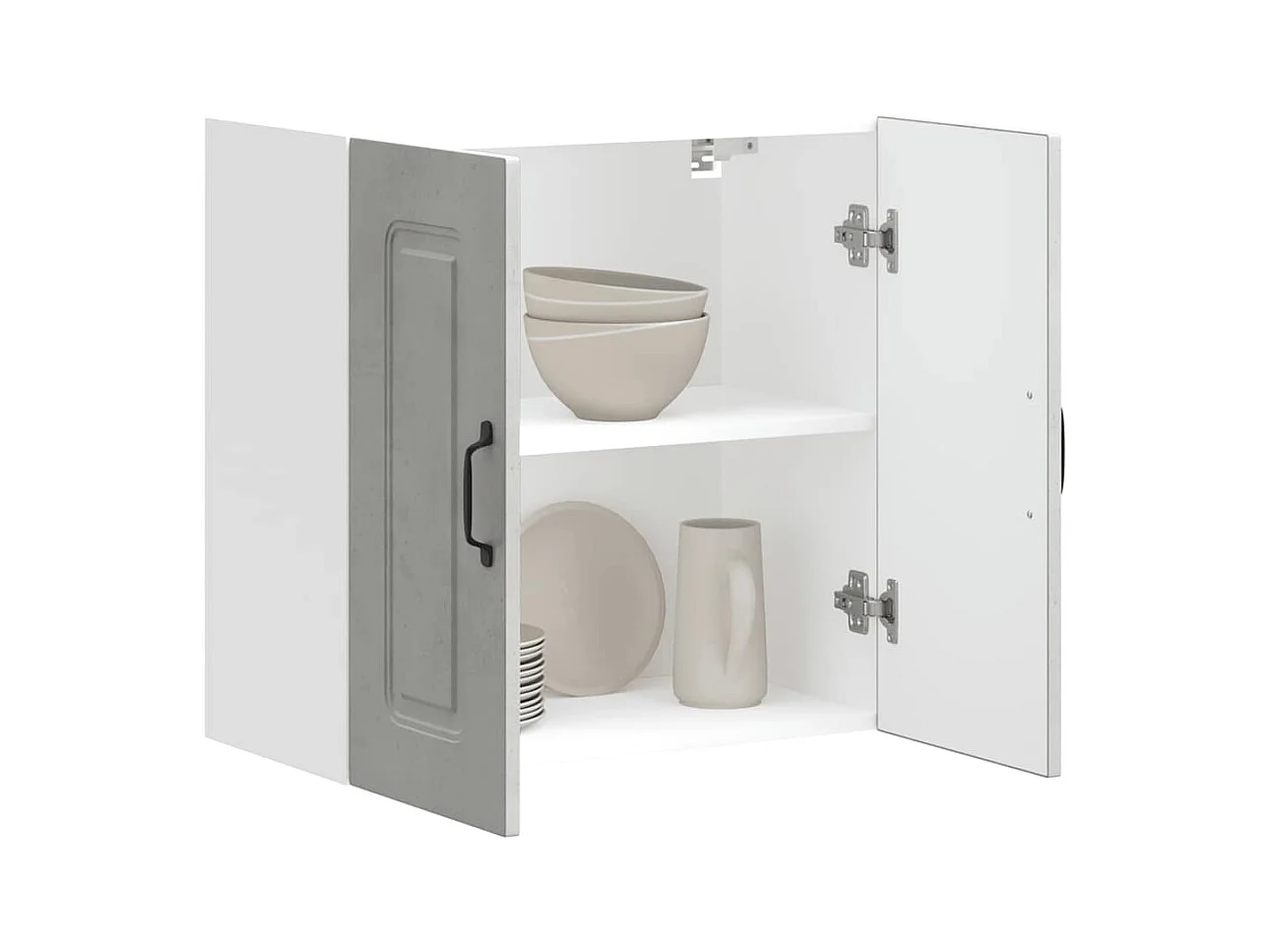 Armario de pared cocina Kalmar madera ingeniería gris hormigón