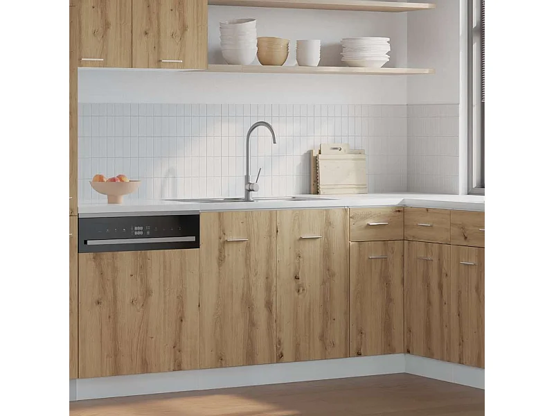 Armário inferior lava-loiça “Lyon” carvalho artisiano