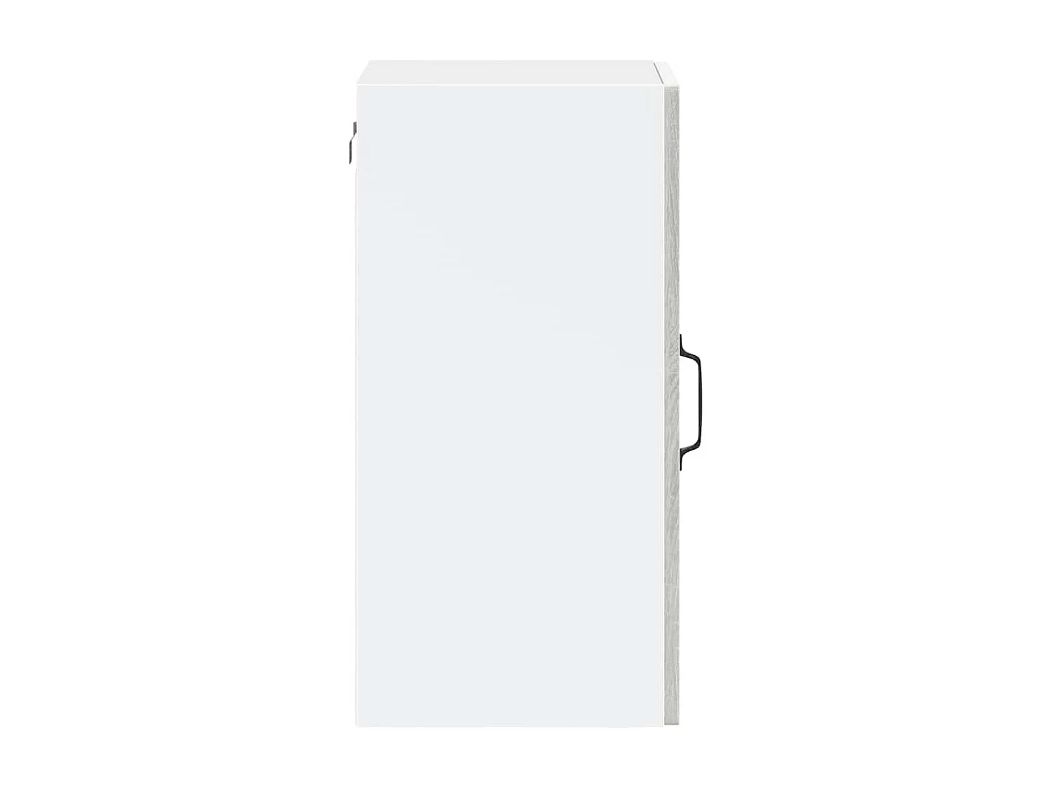 Armoire murale de cuisine avec porte en verre Porto sonoma gris