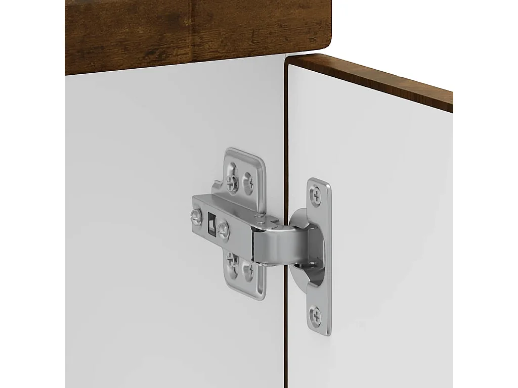 Base da Cucina Porto Rovere Fumo in Legno Multistrato