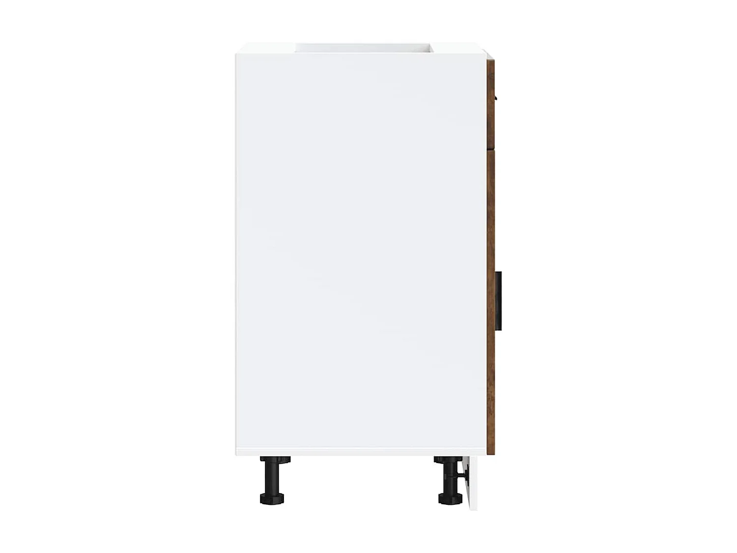 Armoire de cuisine Porto chêne fumé bois d'ingénierie