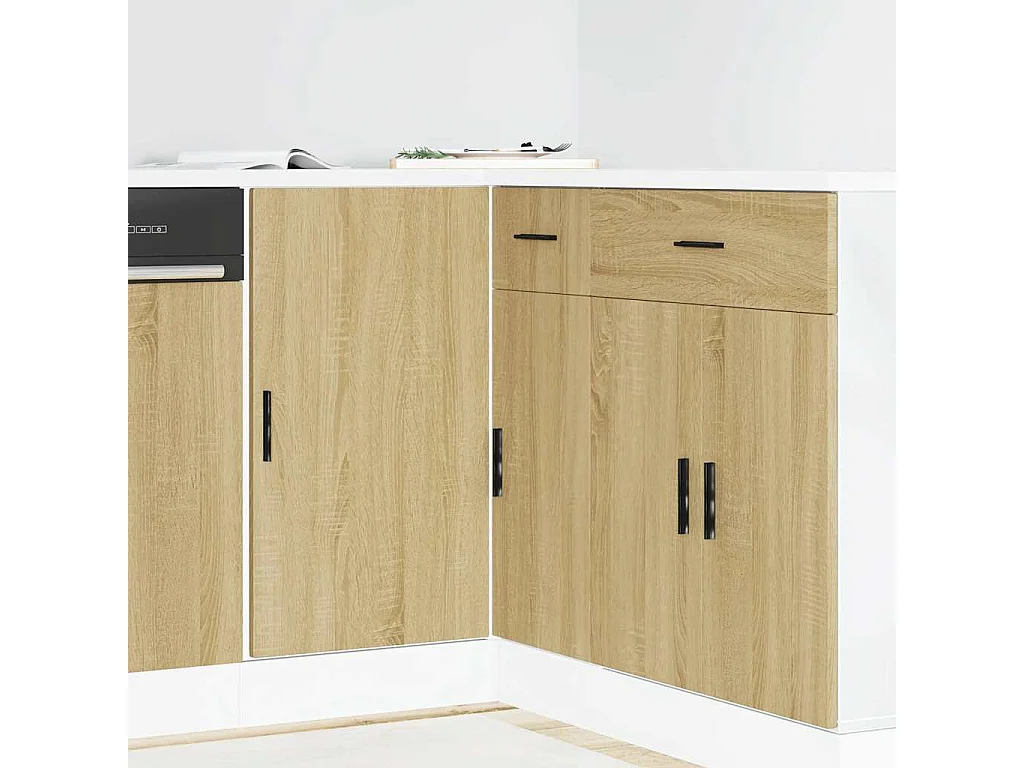 Mobile Base Lavello “Lyon” Rovere Sonoma in Legno Multistrato