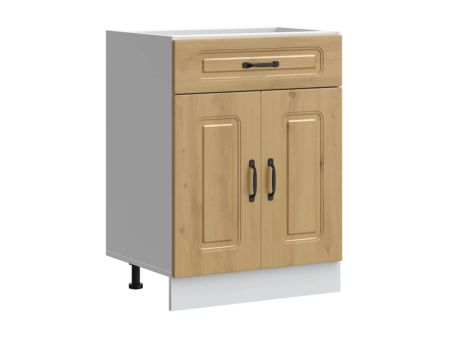 Base da Cucina Kalmar Rovere Artigianale in Legno Multistrato