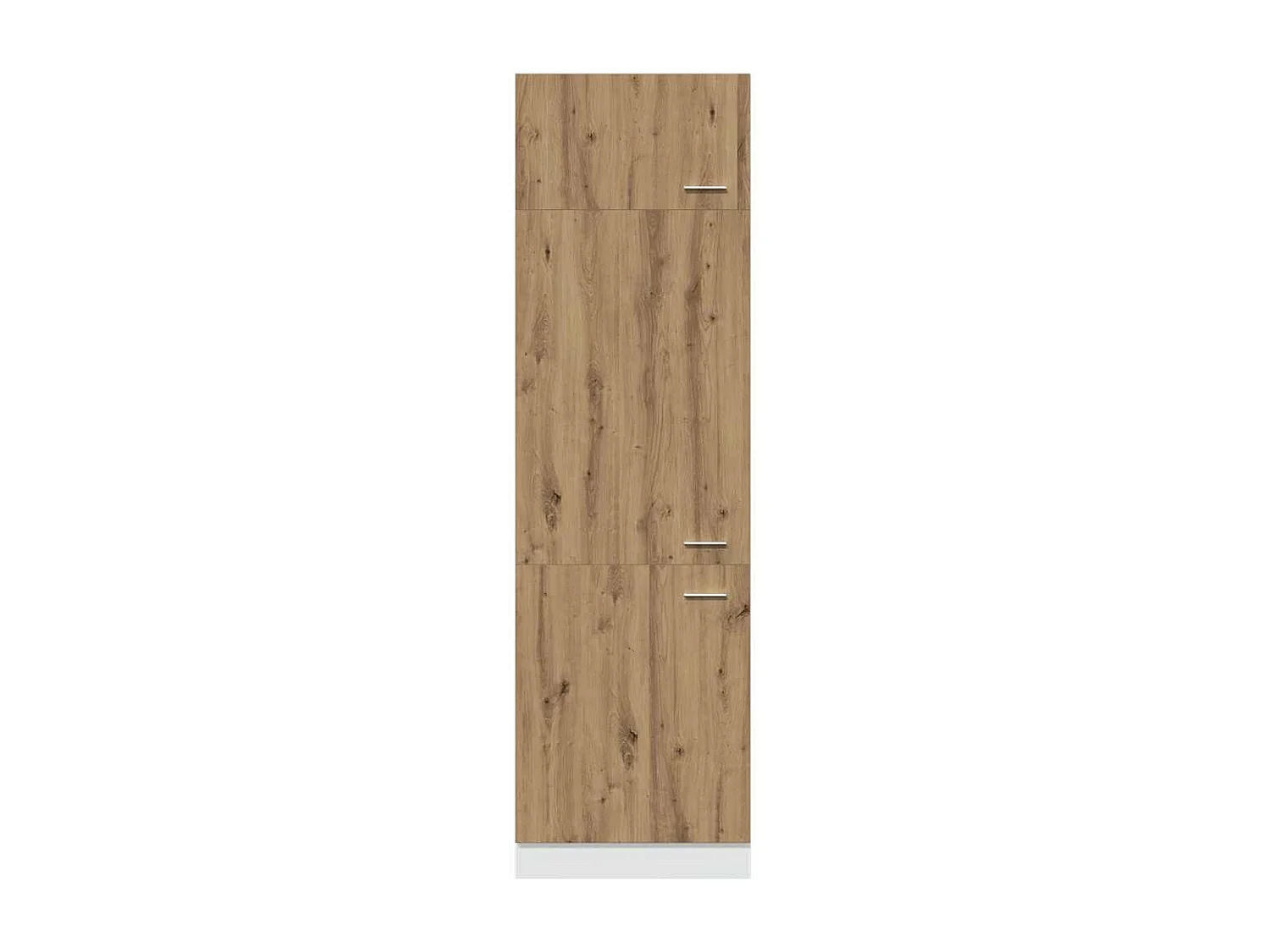 Mobile per Frigo “Lyon” Rovere Artigianale 60x57x207 cm