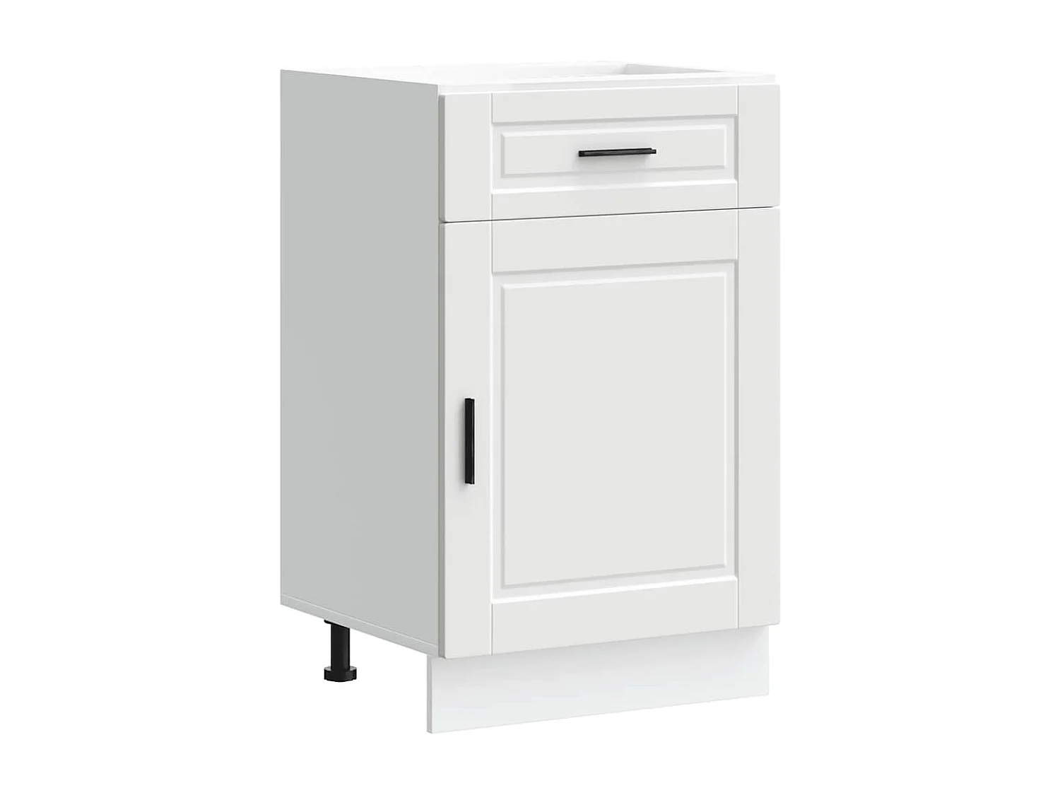 Armoire de cuisine Porto blanc bois d'ingénierie