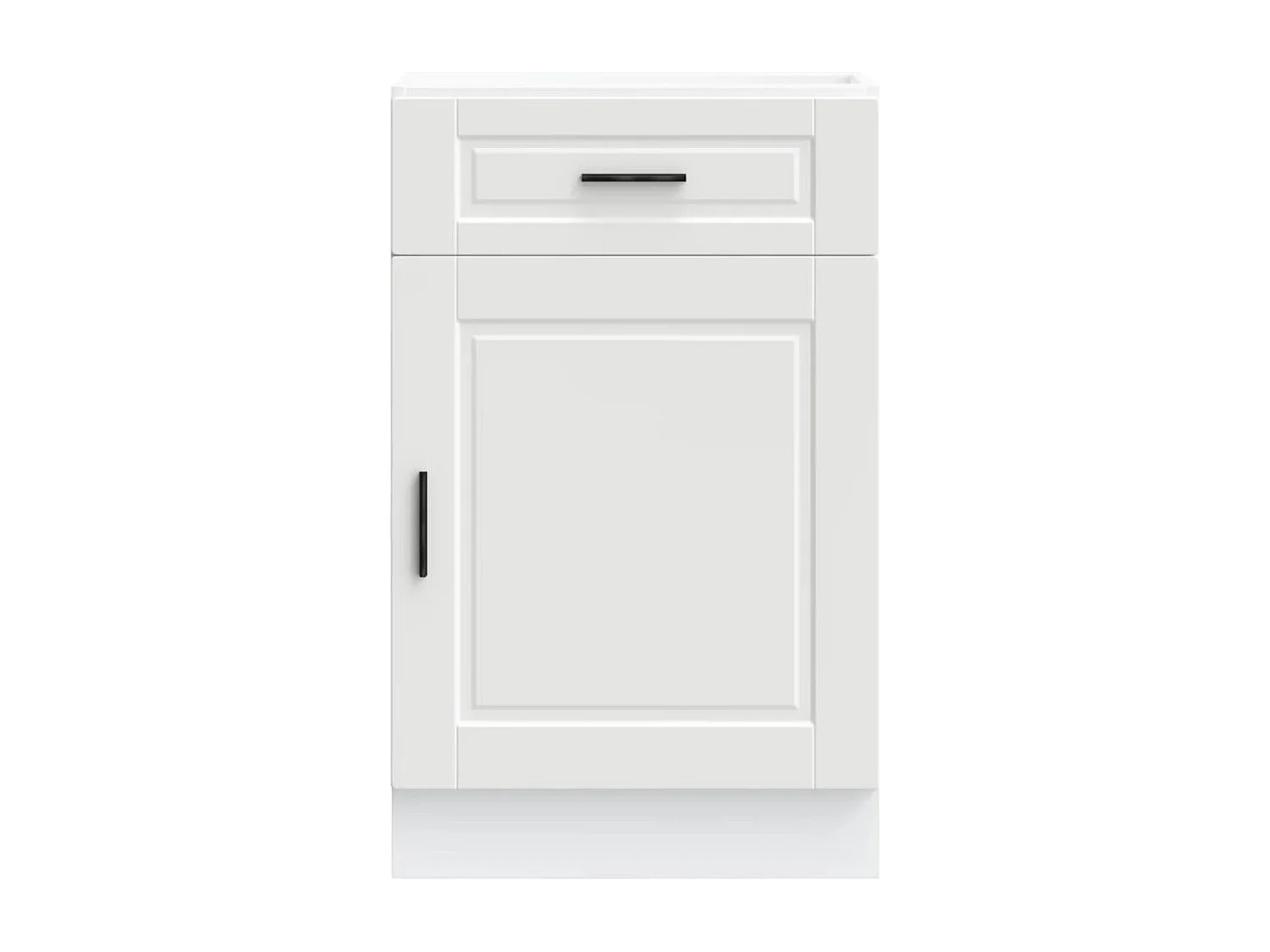 Armoire de cuisine Porto blanc bois d'ingénierie