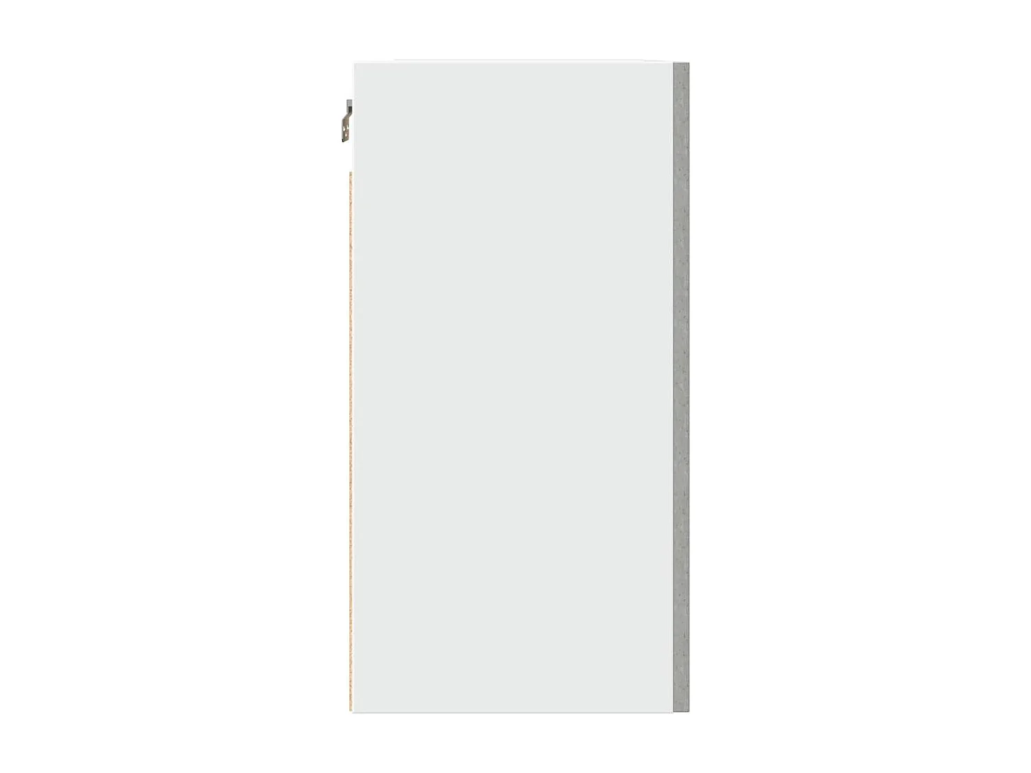 Armoire suspendue "Lyon" Gris béton 50 x 31 x 60 cm Bois d'ingénierie