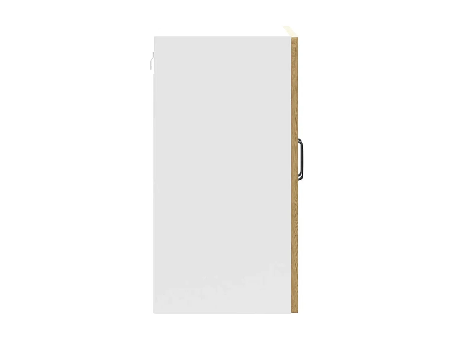 Armoire murale de cuisine avec porte vitrée "Kalmar" en bois d'ingénierie chêne Sonoma