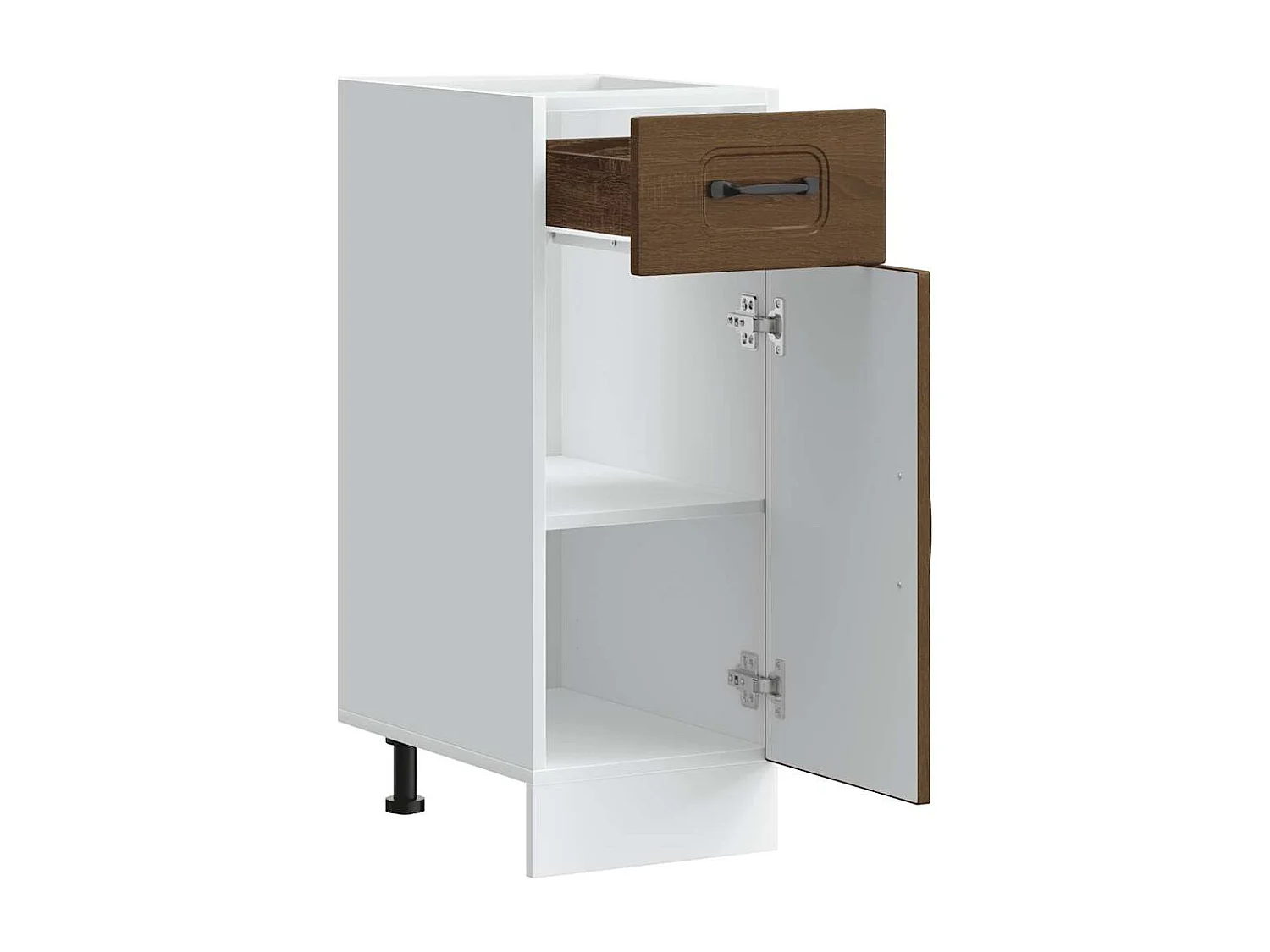 Base da Cucina Kalmar Rovere Marrone in Legno Multistrato