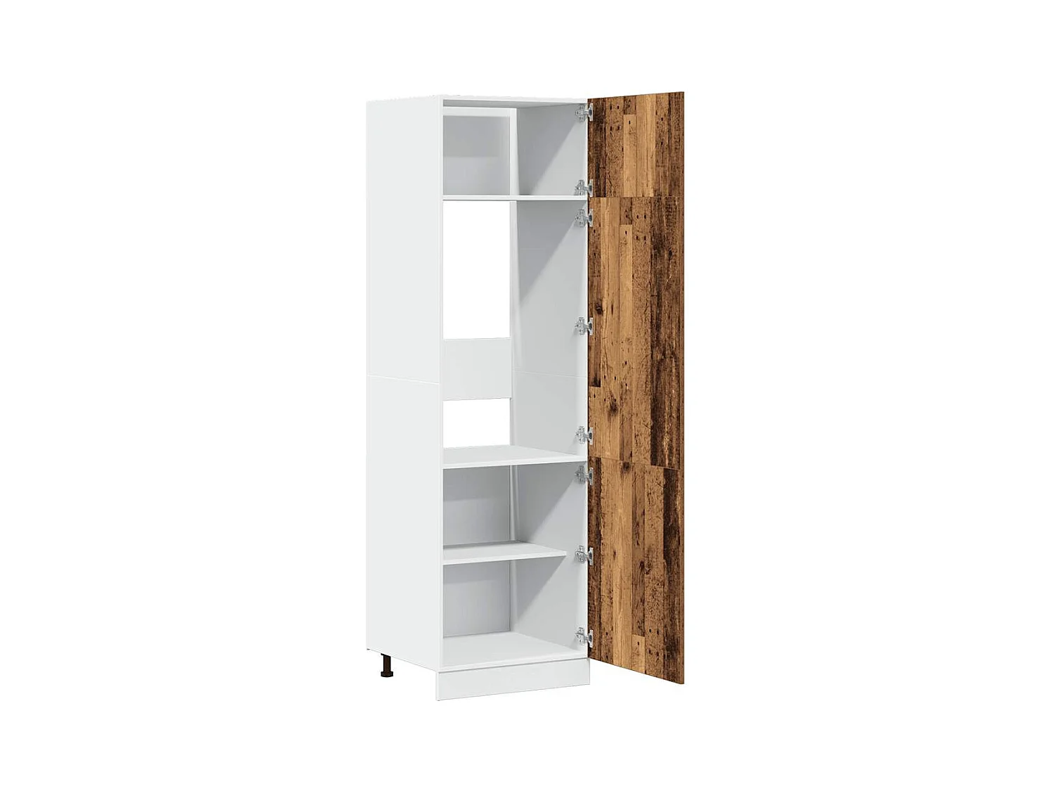 Armário p/ frigorífico “Lyon” 60x57x207cm madeira velha