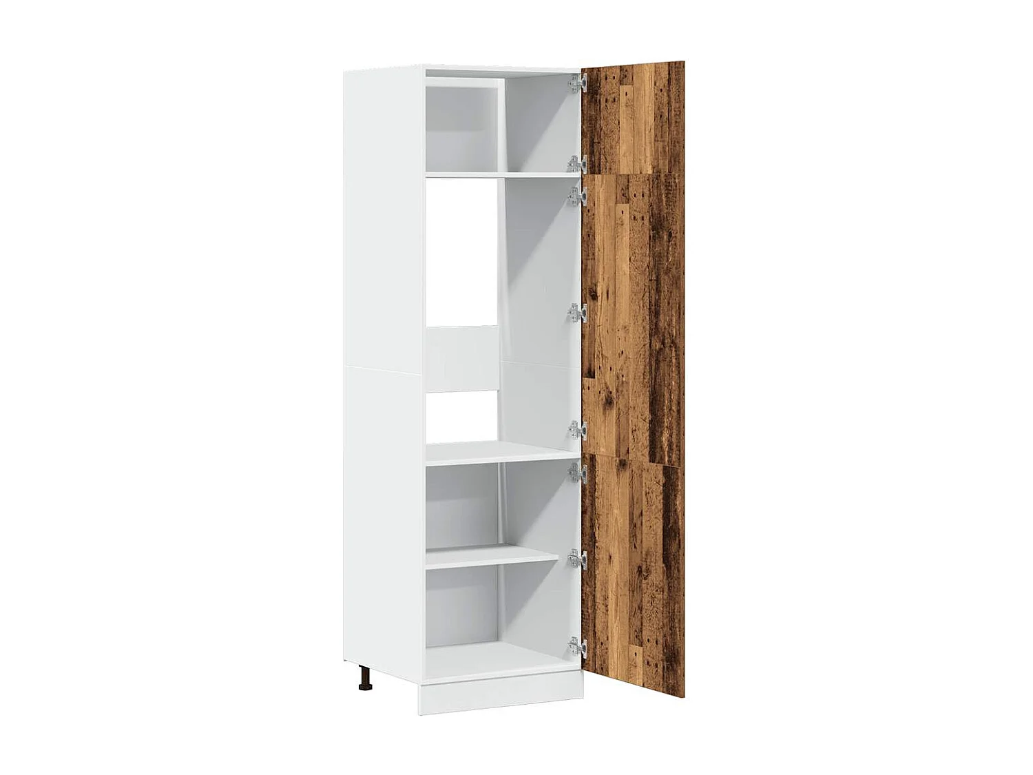 Armário p/ frigorífico “Lyon” 60x57x207cm madeira velha