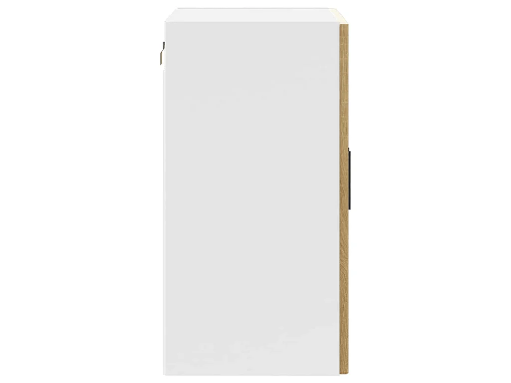 Armoire murale de cuisine et porte en verre Porto chêne sonoma