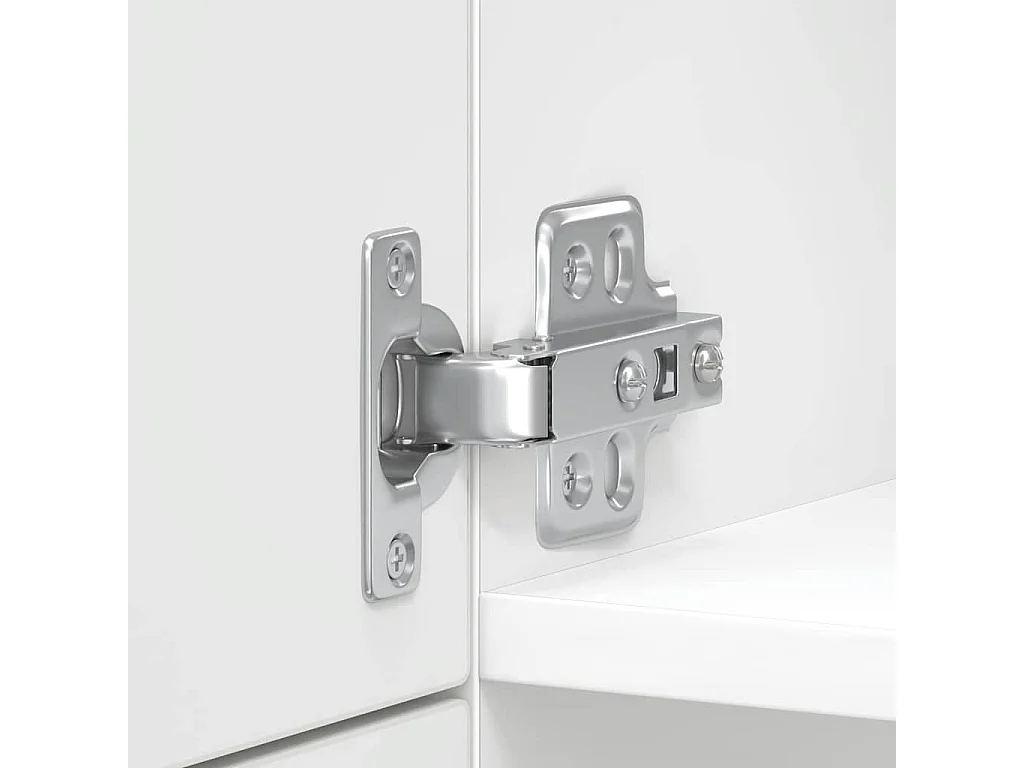 Armoire de cuisine Lucca blanc bois d'ingénierie