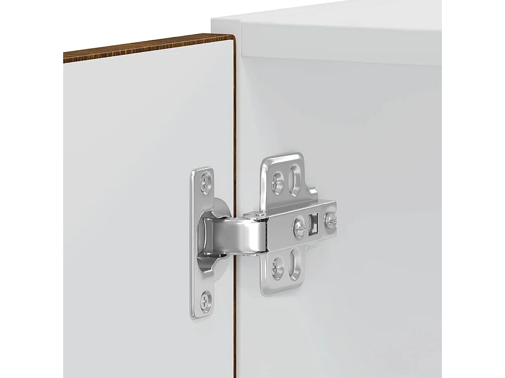 Armadi Forno 2 pz Kalmar Rovere Marrone in Legno Multistrato