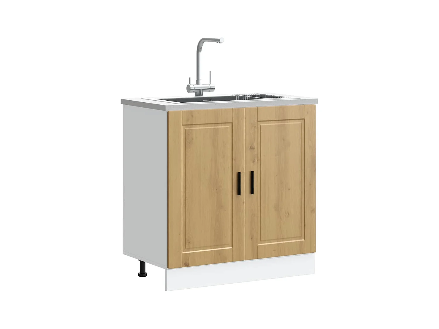 Mobile base lavello Porto Rovere Artigianale 80x46x81,5 cm