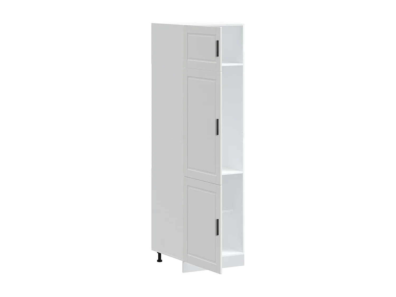 Armoire de cuisine Porto blanc bois d'ingénierie