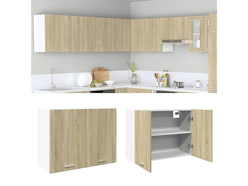 Mobile Pensile “Lyon” Rovere Sonoma 80x31x60 cm