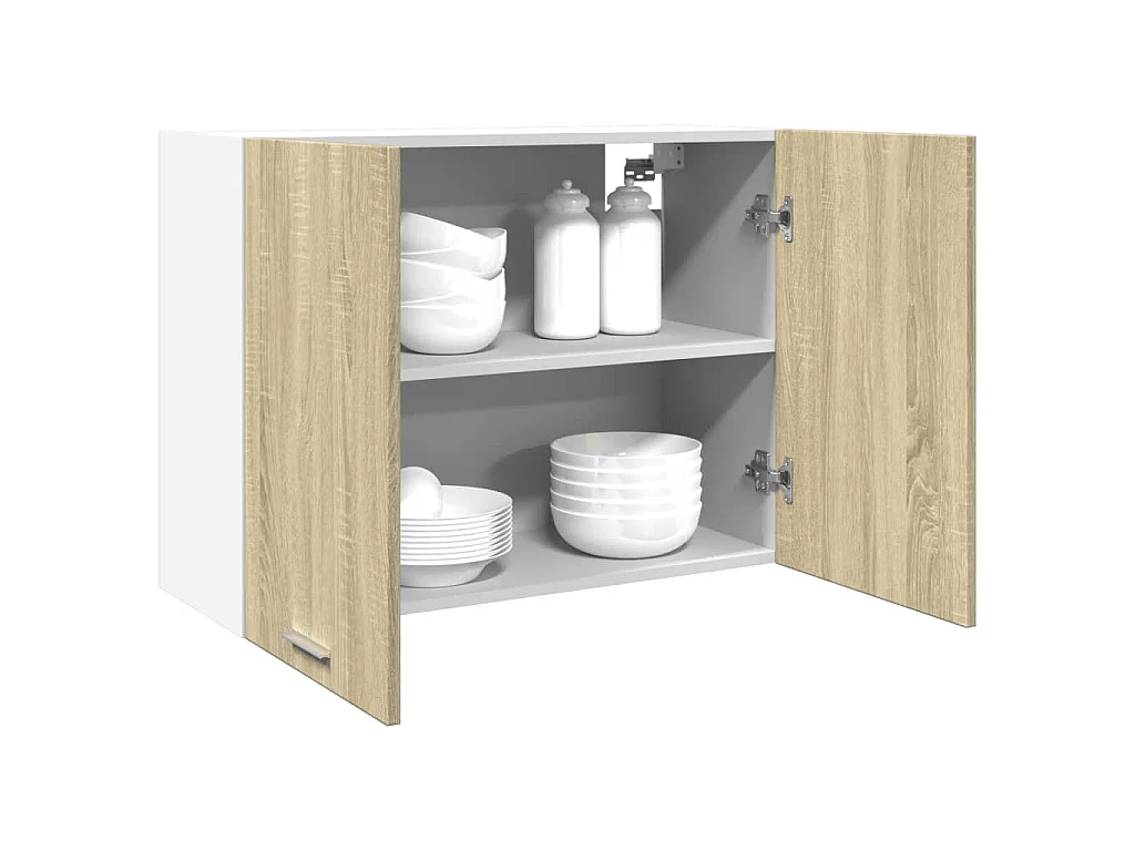 Armoire suspendue Lyon Chêne Sonoma 80x31x60 cm