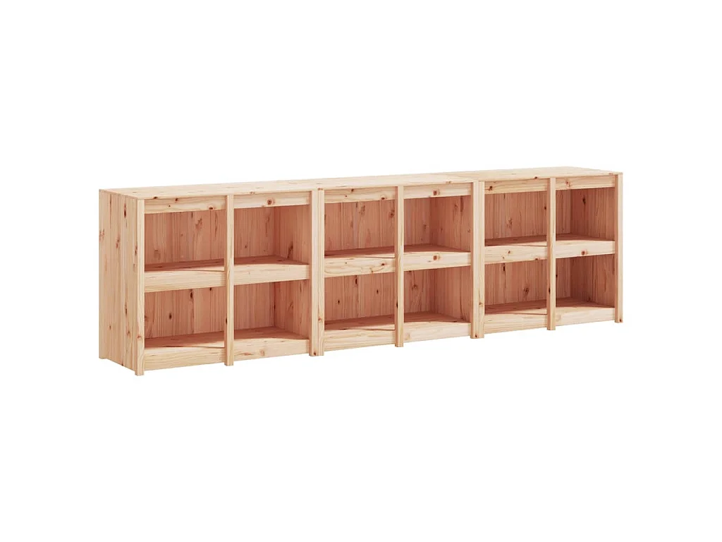 Armoires de cuisine d'extérieur MEPPEL 3 pcs bois de pin massif