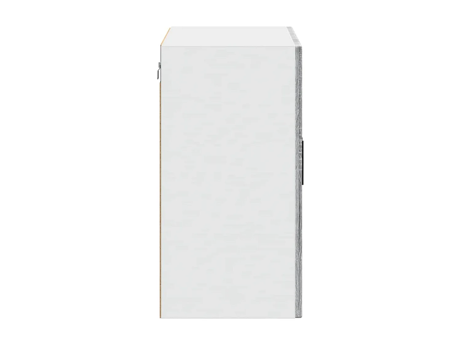 Armoire murale de cuisine avec porte en verre Porto sonoma gris