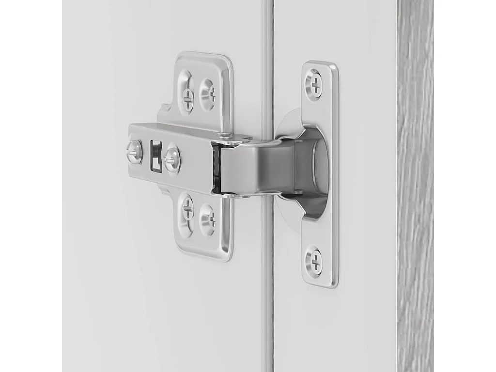 Armoire murale de cuisine avec porte en verre Porto sonoma gris