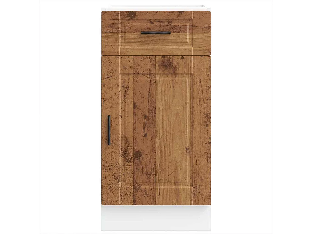 Armoire de cuisine Porto vieux bois bois d'ingénierie