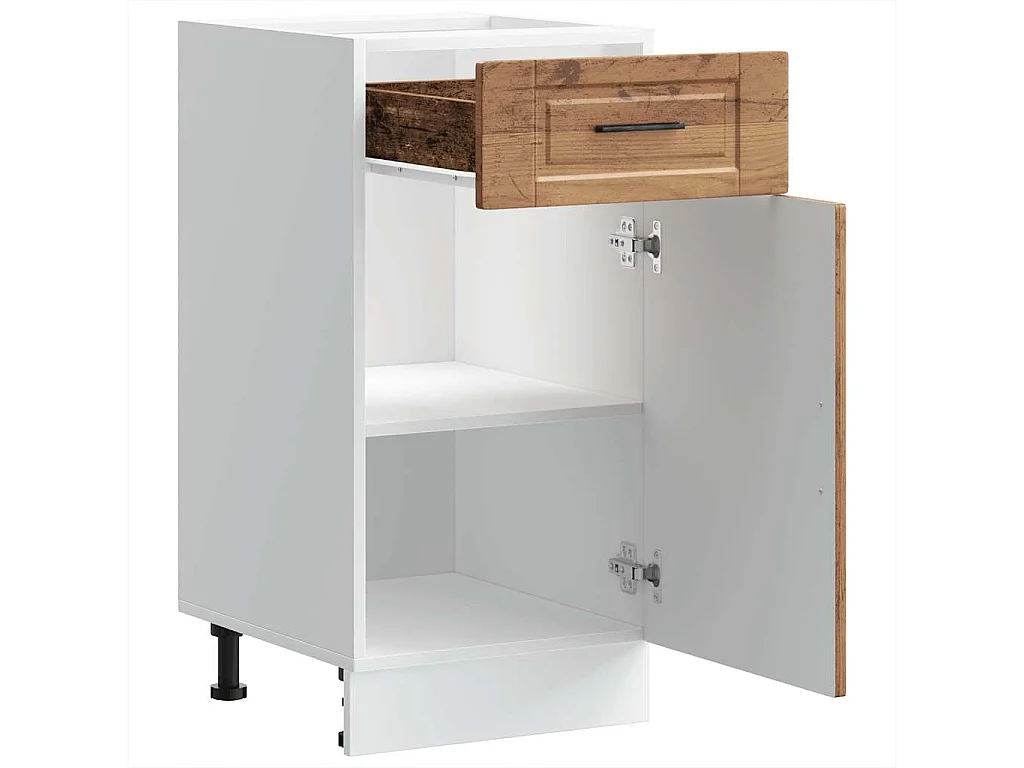 Armoire de cuisine Porto vieux bois bois d'ingénierie